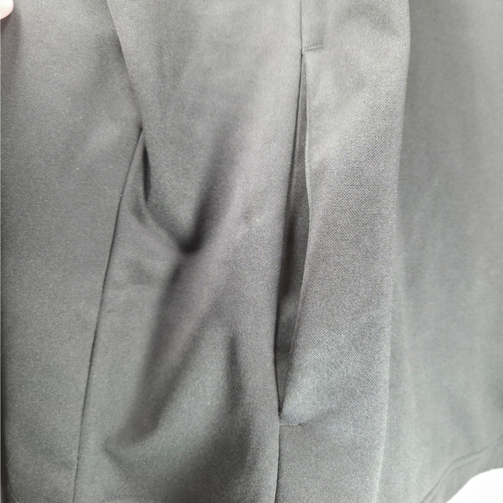 Callaway Mens Large Charcoal Grey Quarter Zip Fleece Lined Pullover Jacket - Picture 6 of 10